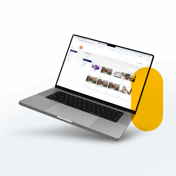 Computer showing Depaul screen shot