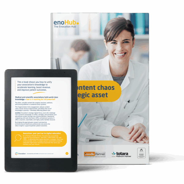 Image of enoHub ebook — From content chaos to strategic asset